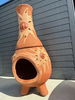 Terracotta Clay Chimney - XL