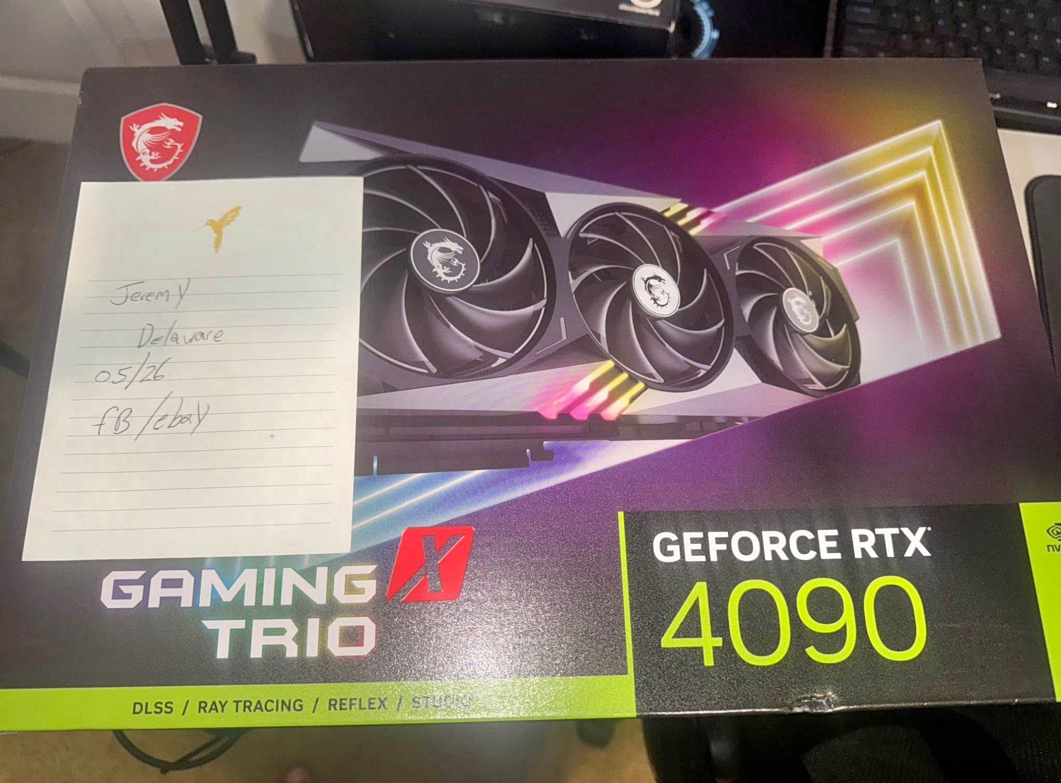 Nvidia Graphics Card RTX 4090 Msi Slim X