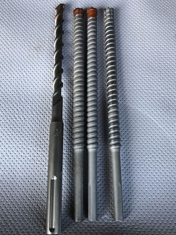 3 REBAR CUTTERS 5/8 x 12 INCHES & 1 SDS MAX CARBIDE TIPPED ROTO HAMMER