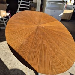 Nice Used Large 72in Long and 43in Wide and 30in Tall Wooden Dining Table. 