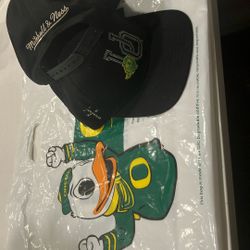 Cactus 🌵 jack Limited Edition Mitchell & Ness Oregon Ducks Hat 