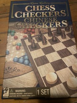 Chess/checkers Game Set