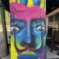 Mural Salvador Dali