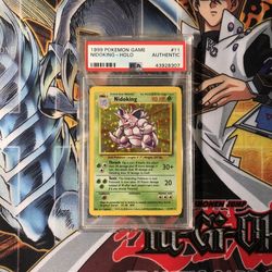 Pokemon PSA Nidoking Authentic 
