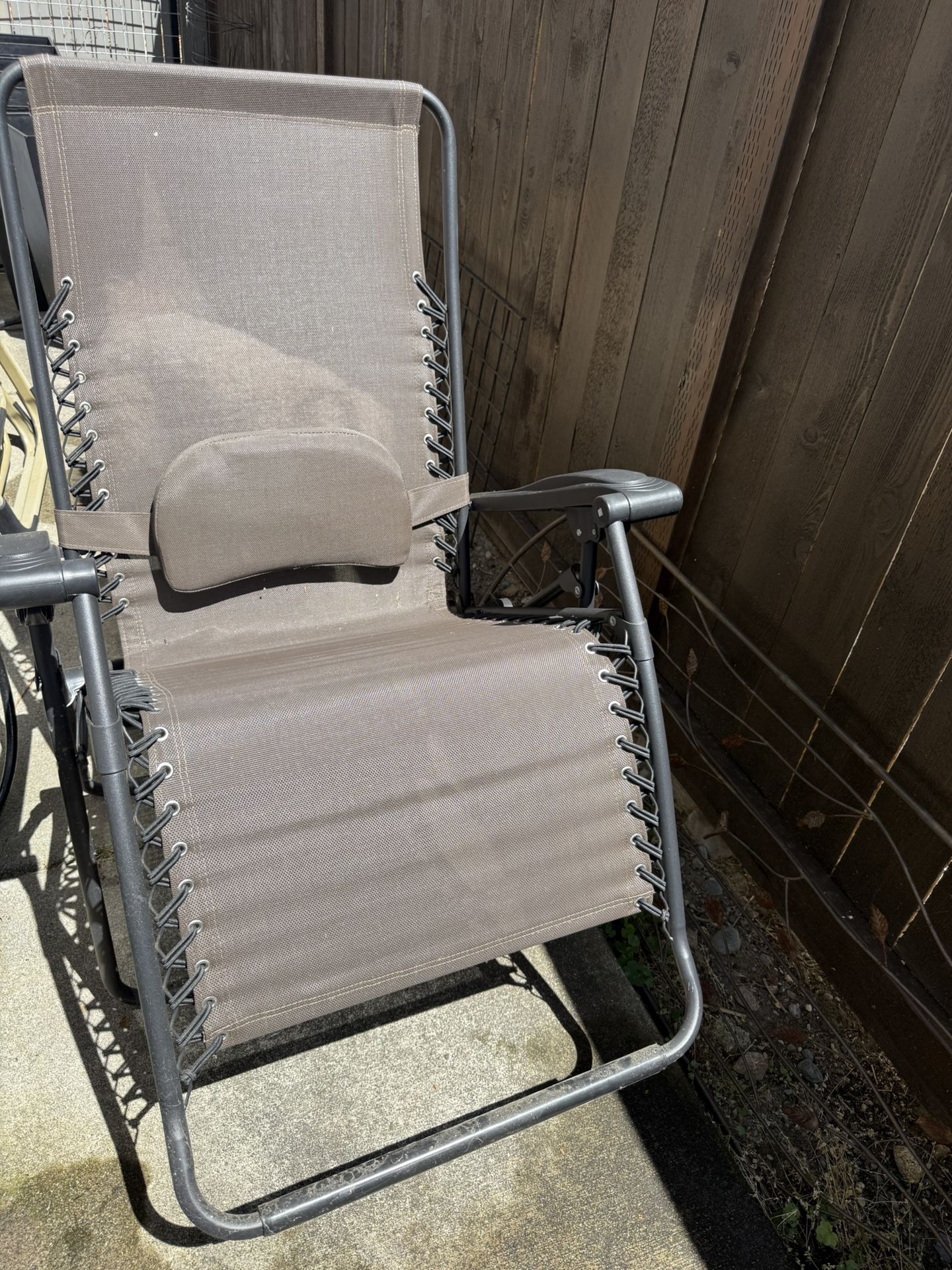 Patio Lounge Chairs Zero Chair Large Portable Patio Recliners Adjustable