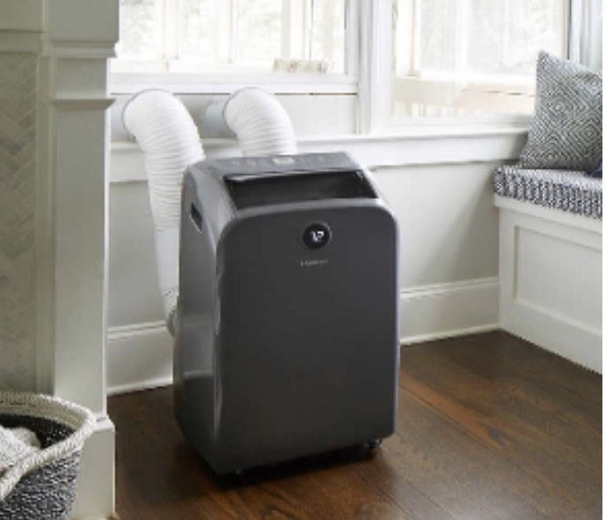 Hisense 700 sq ft Dual Hose Portable AC with Heat