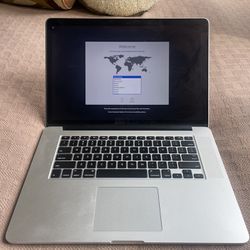 15 Inch MacBook Pro Retina Early 2013