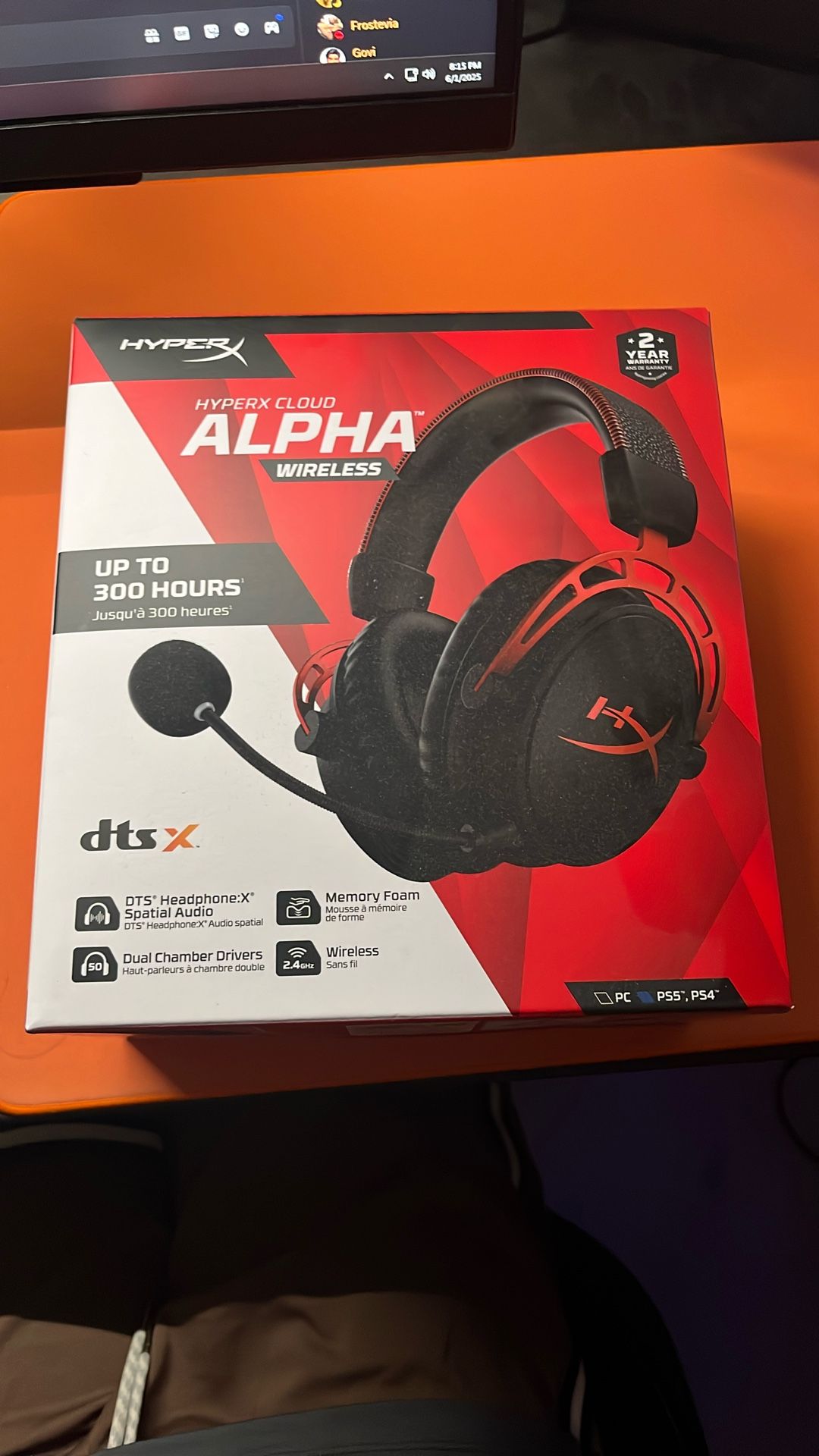 HyperX Cloud Alpha Wireless Headphones