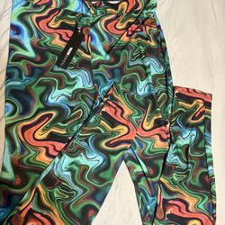 Multi - Colored Leggings 