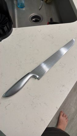 Stainless steel chef knife
