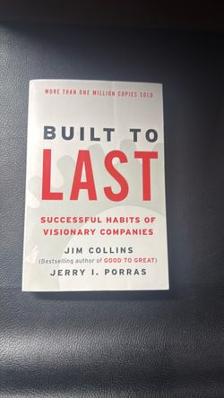 Built to Last by Jim Collins & Jerry Porras