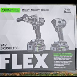 Flex 24v Power Drills Set 