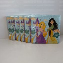 Disney Princess Party Napkins Decoration 