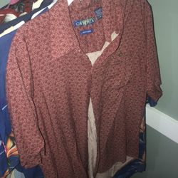 Graphic Button Up