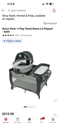 Graco Bassinet New
