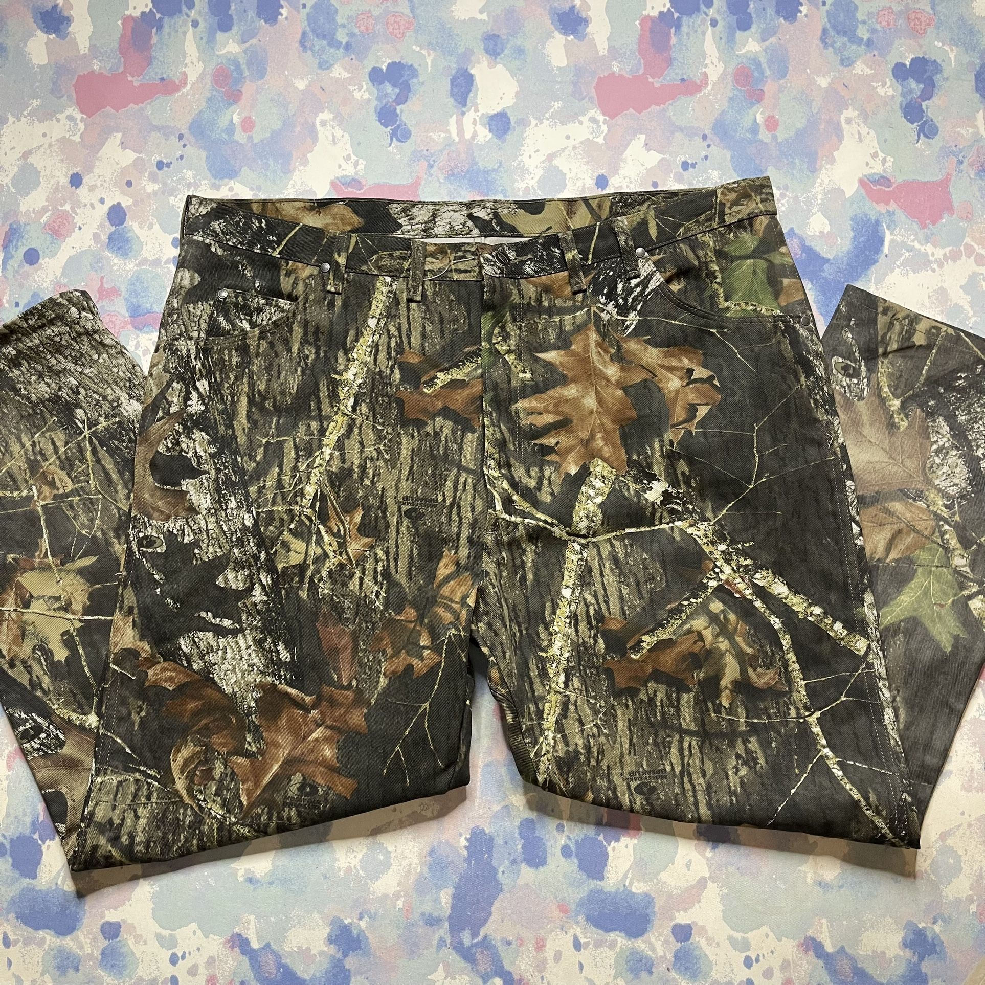 Wrangler Mossy Oak Camo Pants Men’s Size 44x30 E11