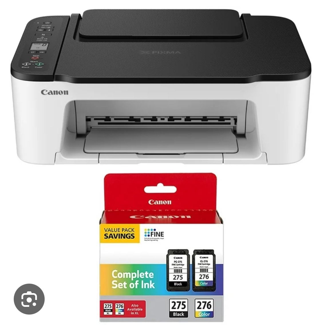 CANON PIXMA TS3522 All-in-One Wireless InkJet Printer with Print, Copy and Scan Features