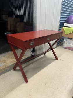 Red Desk