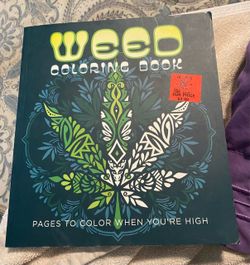 Weed Coloring Book – Pages to Color When You're High