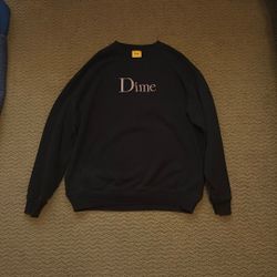 Dime sweatshirt black large