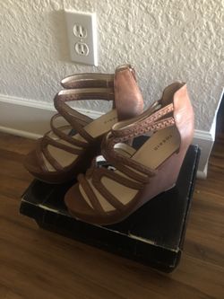 TORRID BROWN WEDGES