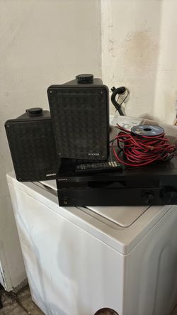 Kicker speakers with Sony Stereo receiver