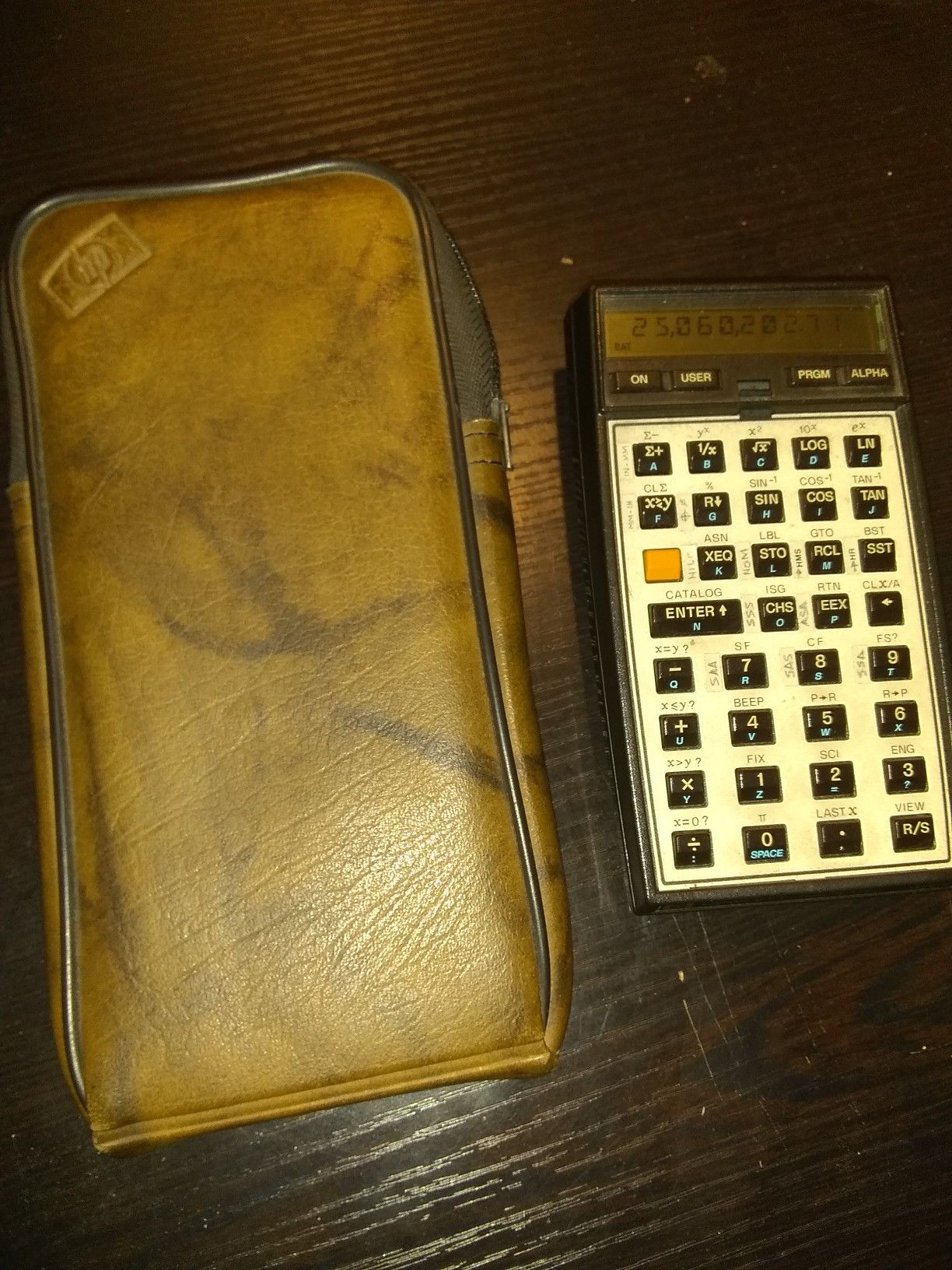 HP 41cv Scientific Calculator with Math Stat module