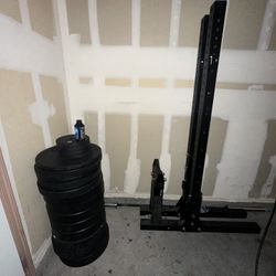 Bridge Built Foldable Squat Rack