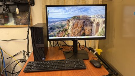 Dell Optiplex 3040 SFF: 22” Widescreen Windows 11 SSD 
