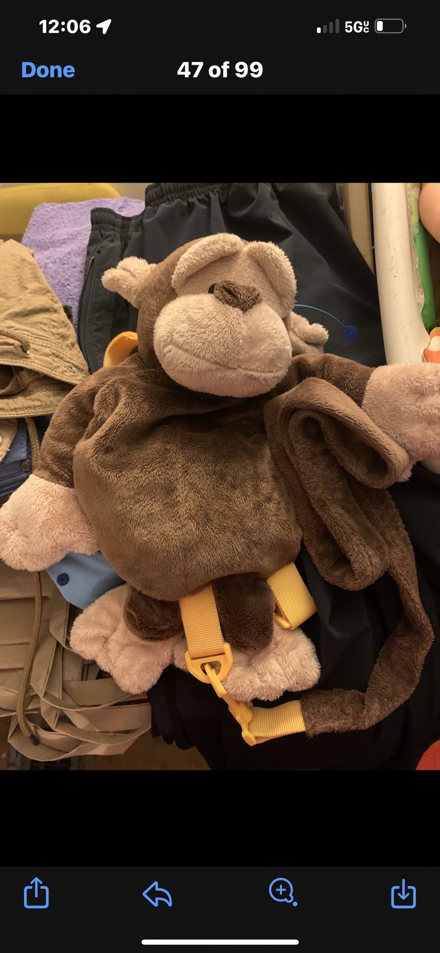 Baby Monkey Backpack !