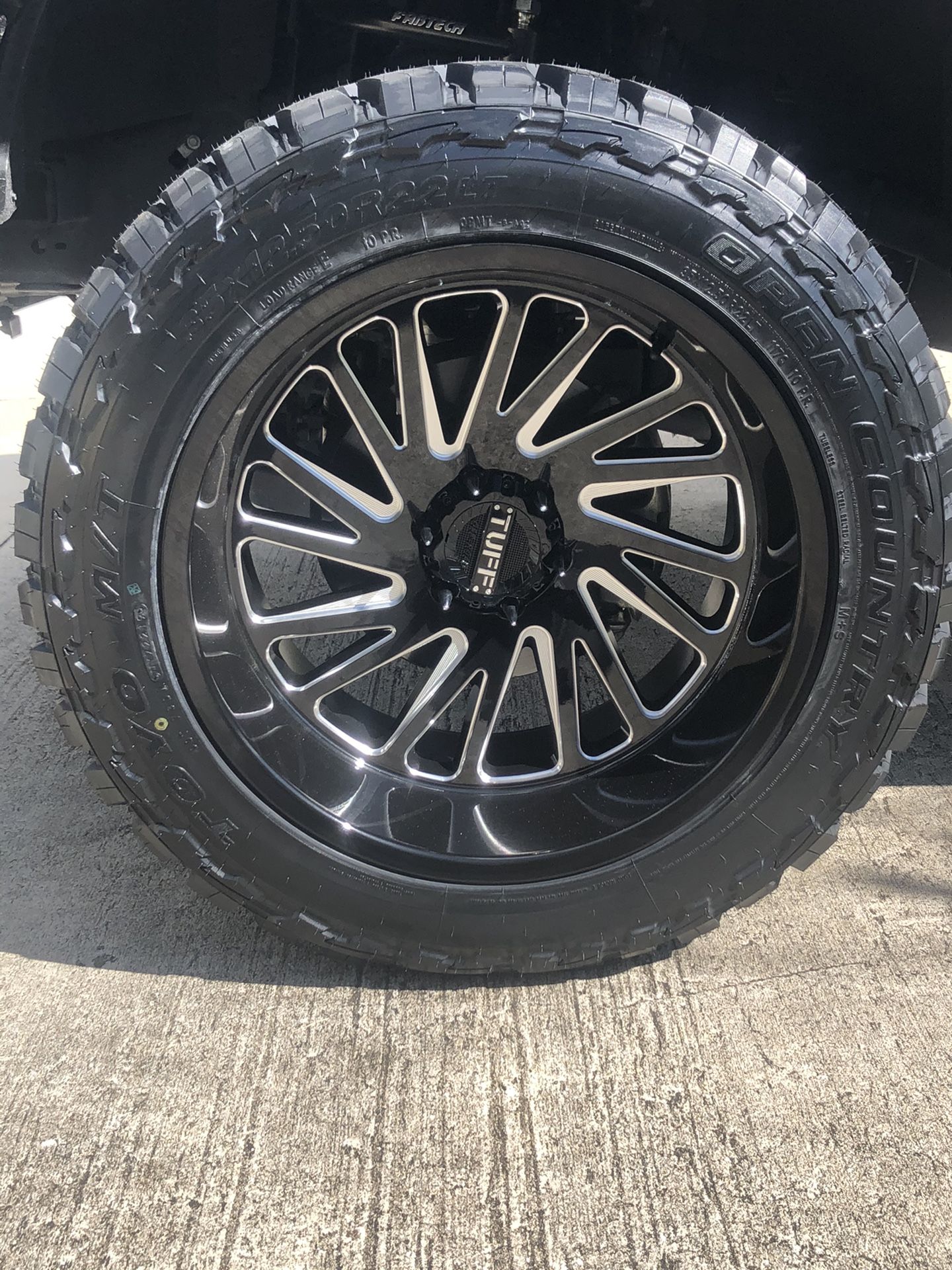 Brand New Tuff Wheels 22x12