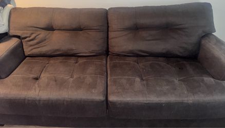 Dark Grey Couch