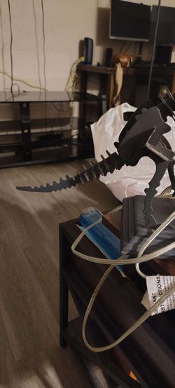 Pottery Barn Kids T Rex Puzzle Lamp Set