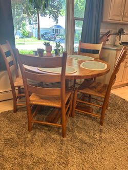 MOVING SALE: butcher block table