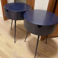 West Elm Side Tables 