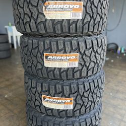 33x12.50r20 Arroyo R/t Installed & Balanced 