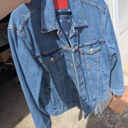 Levis Denim Jacket Mens XL 
