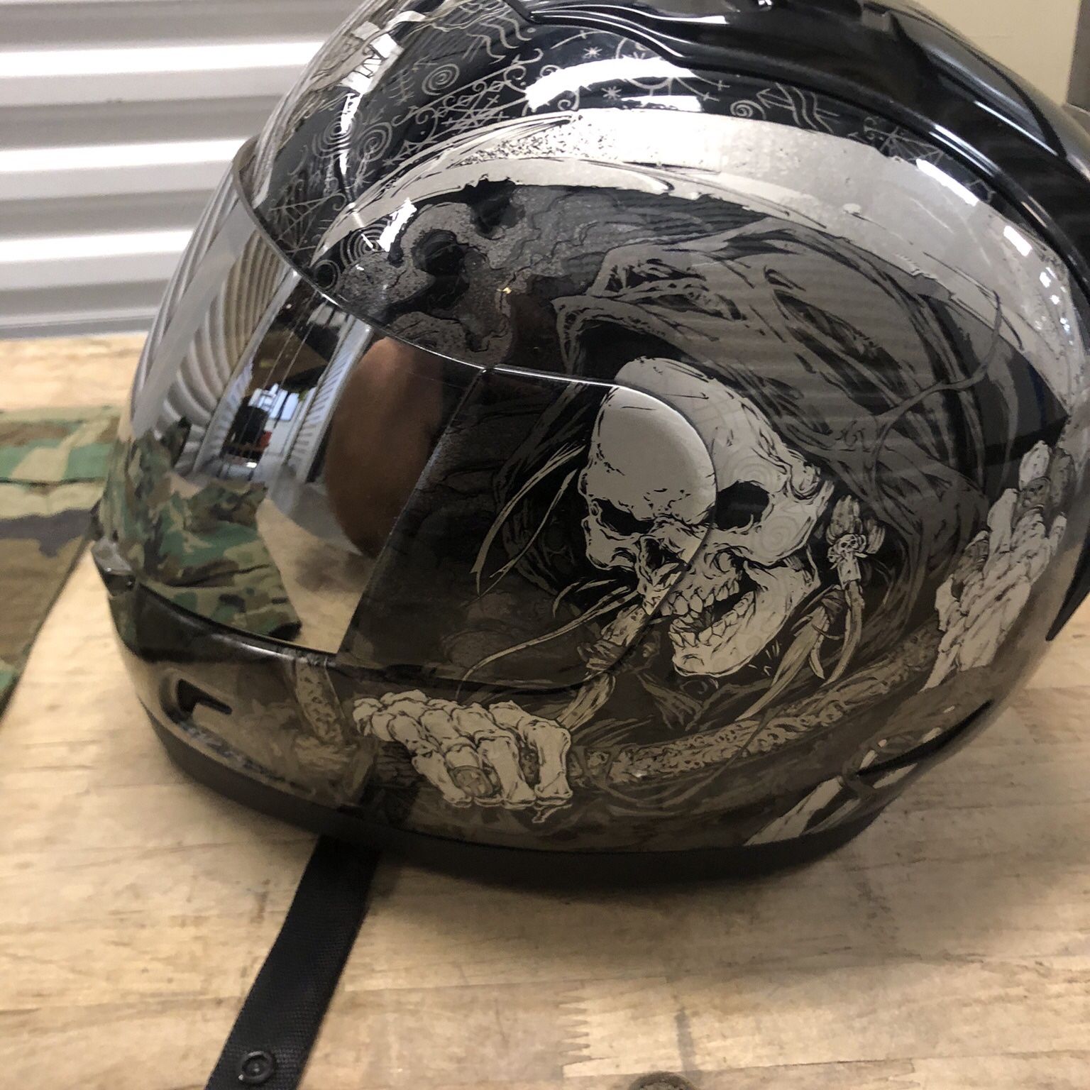 full face reaper motorcycle helmets Z1R Nemesis Speed Demon Helmet inch liner Cool Whole Face Helmet Goblin