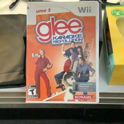 VOLUME 3 GLEE KARAOKE REVOLUTION DVD WII