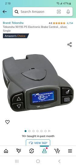 TEKONSHA PRODIGY P3 Electronic Trailer Brake Control
