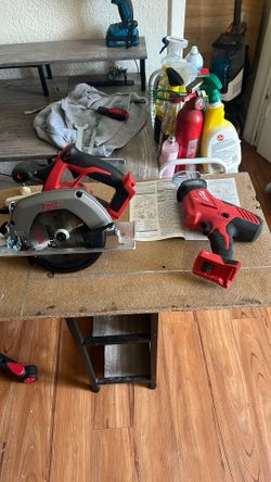 Milwaukee Circular Saw And Milwaukee Hackzall