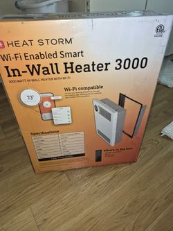 Wifi wall heater