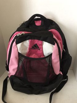 New adidas backpack pink