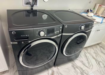 GE washer and dryer