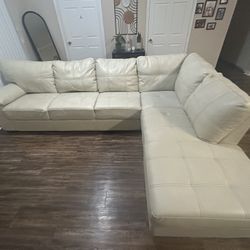 Leather Couch - Sectional
