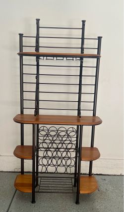Wine bar rack