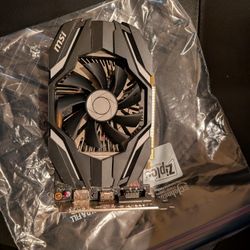 MSI GTX 1060 GPU