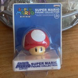 Banpresto Super Mario Figure Collection Mushroom Mini Figure