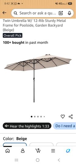 Table umbrella
