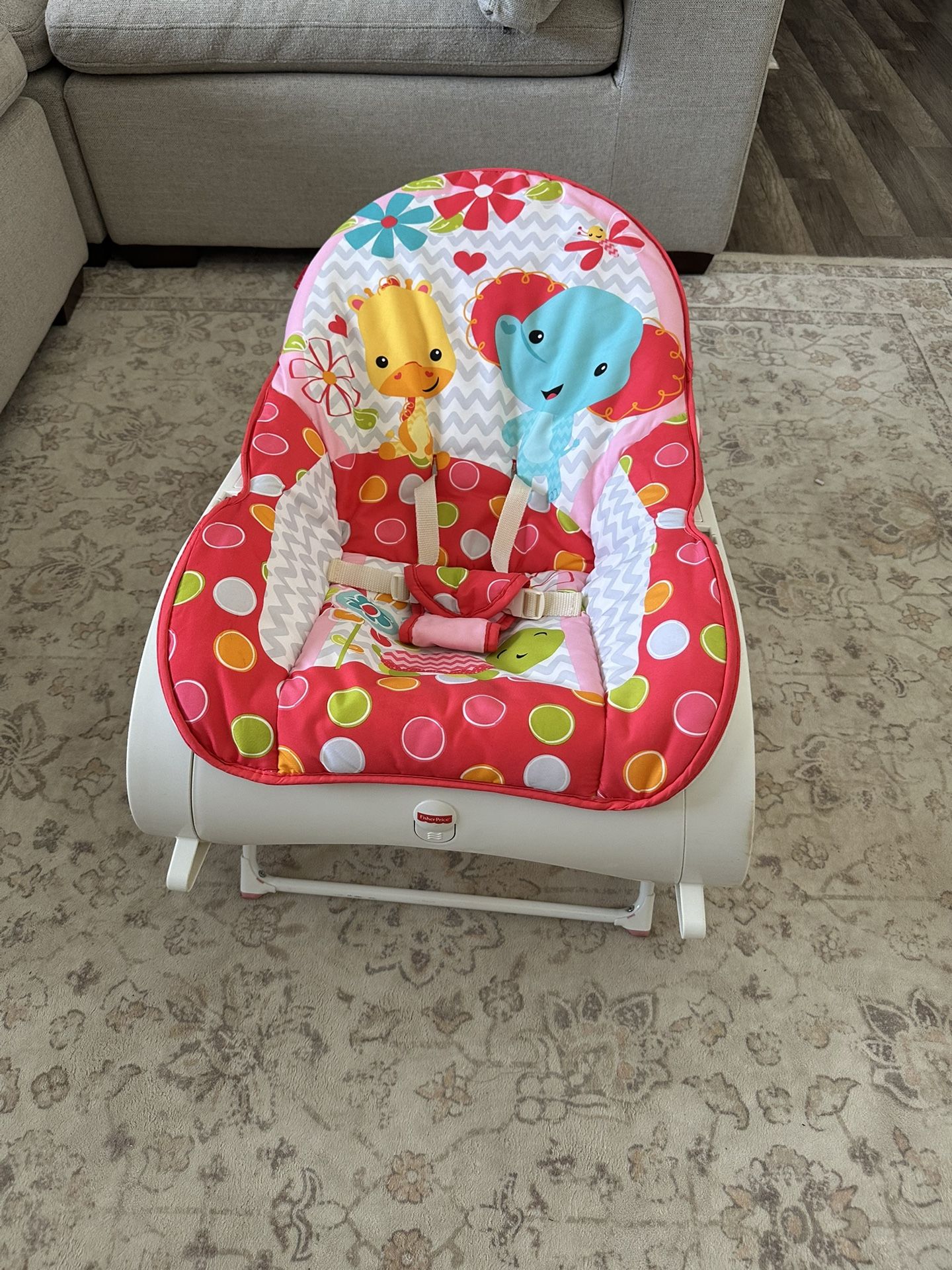 Fisher-Price Infant-to-Toddler Rocker - Flowery Chevron
